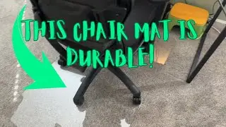 KAISLE Office Chair Mat for Carpet Floor || Plastic Rolling Chair Mat Clear Heavy Duty | Review