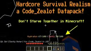 Minecraft Survival Realism Datapack | Inspired by Don't Starve Together! | 1.14+