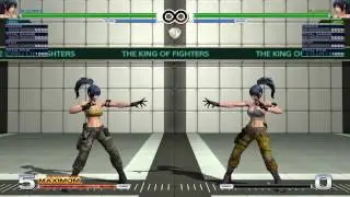 KOF14 DEMO Ver.2 レオナ コンボ LEONA COMBOS