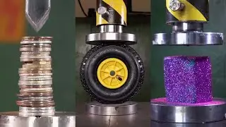 Top 100 Most Satisfying Hydraulic Press Crushes | Ultimate Crushing Moments Compilation #asmr