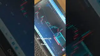 Part 2 All targets hit live trade gave solid returns #nifty #profit