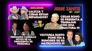 ALICIA VILLARREAL, LA COTORRISA, VICTORIA RUFFO, C&Eacute;SAR BONO, NICOLAS MADURO #espect&aacute;culo