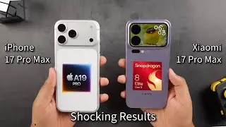 iPhone 17 Pro Max vs Xiaomi 17 Pro Max Speed Test -  Snapdragon 8 Elite Gen 5 vs A19 Pro