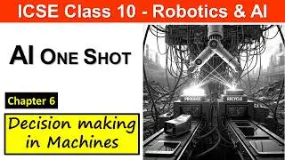 Decision Making in Machines | One Shot Revision | ICSE Class 10 Robotics & AI | Full Syllabus