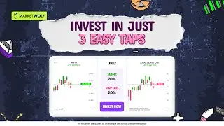 Invest on MarketWolf in 3 Easy Taps