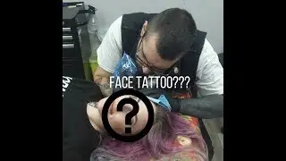 Getting My FACE TATTOOED!?? - vlog