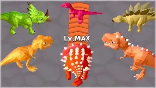 Dino Rampage: T-Rex Evolution - Gameplay Walkthrough Part 1