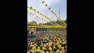 Museveni attends his Post NRM Party Presidential nomination rally at kololo independence grounds.