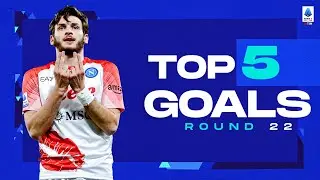 Kvaradona&rsquo;s inch-perfect finish | Top 5 Goals by crypto.com | Round 22 | Serie A 2022/23