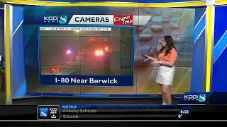 Iowa traffic: Snow leads to dangerous road conditions, including I-80 crash