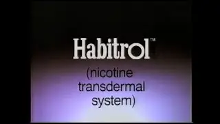 1992 Habitrol (nicotine transdermal system) Commercial 