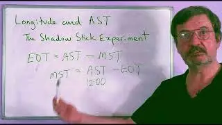 Astronomy GCSE Topic 4 Longitude and Apparent Solar Time