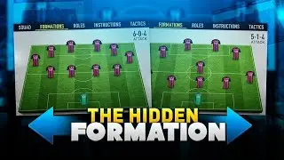 FIFA 19 Best Attacking Formation # The Hunchback Formation