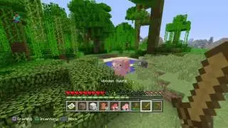 Minecraft ps4 TU25 survival part 1