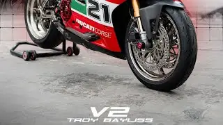 Обзор мотоцикла Ducati Panigale V2 Troy Bayliss Edition 2025 года: стоит ли покупать эту версию?