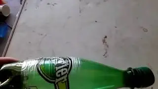 Radiation sun damage to a plastic bottle?