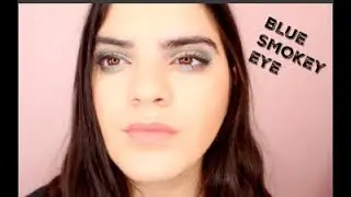 Blue Smokey Eye Makeup Tutorial