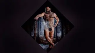 Man in the Woods: Nude Male Painting Time-Lapse l