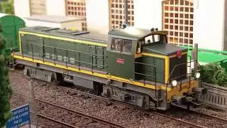 Trains Modélisme Ep. 72 : Monterau, fin 2025, avec ses passages de trains (module 2).