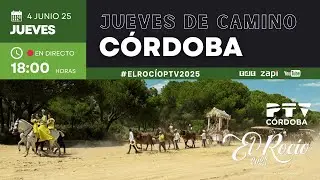 🟢 Jueves de camino | Córdoba hacia El Rocío 2025 | El Rocío en PTV Andalucía