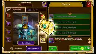 ArcaneLegends AB Last Regular Rengol Crate Opening