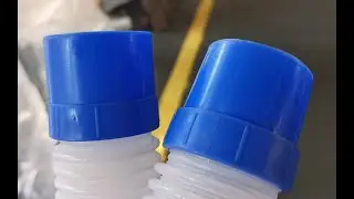 Corrugated Flexible Plastic Hose/Tube CONNECTOR produce by FOMTEC Vertical Injection Molding Machine