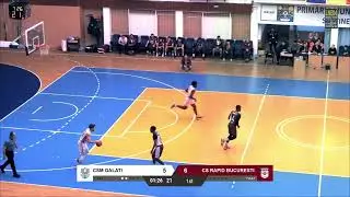 LNBM Getica 95 2023-2024: CSM Galați - Rapid București