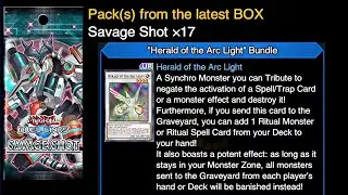 Herald of the Arc Light UR Special Set & Open Free Main Pack Savage Shot x17 Yugioh Duel Links