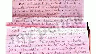 argumentative essay 