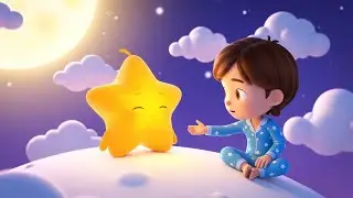 Sleepy Star Rolled Down the Moon Hill ⭐ | Nursery Rhymes for Kids & Baby Songs
