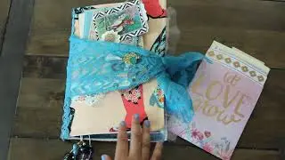 Summer Southwest theme Junk Journal (flip through)