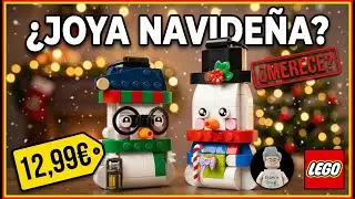 LEGO 40812 MU&Ntilde;ECOS DE NIEVE 🎄 &iquest;El MEJOR adorno navide&ntilde;o barato? | Review + Inversi&oacute;n (EOF/EOL)