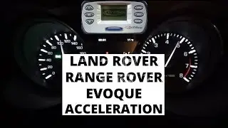 Land Rover Range Rover Evoque Si4 2.0 240 hp - acceleration 0-100 km/h