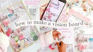 How to make a Vision Board: BEST $15 Amazon Vision Board Magazine | Roxy James #visionboard