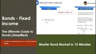 Fundamentals of Bonds (Master Concept of Yield, YTM, Notional, Price, Bond Basics)