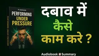 Performing Under Pressure | Audiobook | Motivation in Hindi