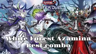 White Forest Azamina Best Combo | 9 DISRUPTIONS [Yu-gi-oh! Master Duel Pro]