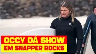 Mark Occylupo - Surfando em Snapper Rocks