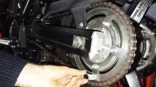 SE-CAT - Motorcycle chain alignment laser tool (Suzuki V-Strom DL650A L3)