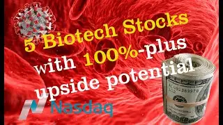5 biotech stocks with 100%-plus upside potential. Rating hedge funds.