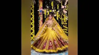Kashee's Mehandi Mayun Dresses #Kashif Aslam Mayun Dresses #Kashee's Fabulous Mehandi Dresses