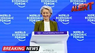 FULL SPEECH: Ursula Von der Leyen Remarks At Economic Forum, Attacks Trump Over Greenland