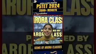 Pstet 2024 Qualified Student | Harmanjot Kaur | Gems of Arora Classes