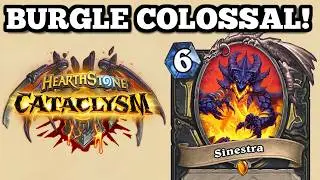These cards cannot be real&hellip; A BURGLE Colossal for Rogue and the ULTIMATE Dragon Legendary for Druid!