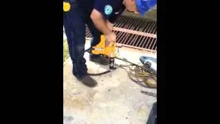 Hydraulic Hammer Drill for Concrete Drilling | CS Unitec