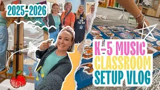 Elementary Music Classroom Setup | Classroom Tour 2025 🎶