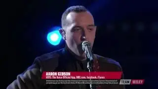 The Voice 2016 Aaron Gibson   Top 10 Rocket Man I Think It's Going to Be a Long, Long Time 1