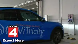 Company builds wireless charging station for electric vehicles