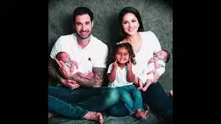 Sunny Leone & Daniel Weber with his kids Nisha , Asher & Noah ❤️💞😍 Sunny Leone Family 👪✨ #sunnyleone
