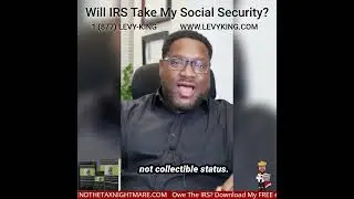 Can The IRS Take My Social Security Check? 